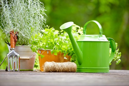 Seasonal grass maintenance in Chingford